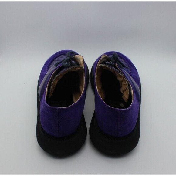 John Fluevog by Dynamic avant-garde quilted leather retro hover creepers shoes - Picture 7 of 16